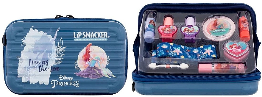 Lip Smacker Disney Ariel Travel To Go Beauty Case - Set, 8 products — photo N2