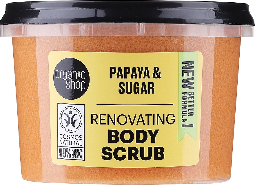 Body Scrub "Papaya & Sugar" - Organic Shop Papaya & Sugar Body Scrub — photo N4