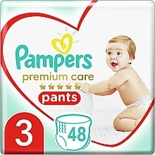 Premium Care Diaper Pants Midi 3 (6-11 kg), 48 pcs - Pampers — photo N9