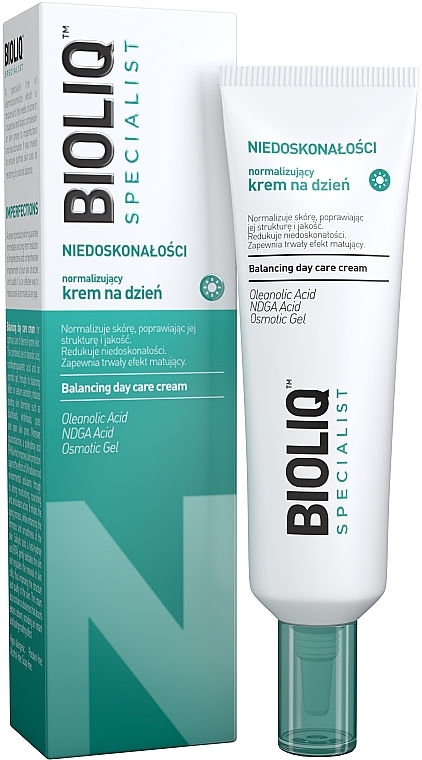 Normalizing Day Cream - Bioliq Specialist Niedoskonałośc Balancing Day Care Cream — photo N1