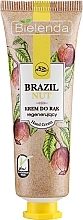 Fragrances, Perfumes, Cosmetics Hand Cream "Brazil Nut" - Bielenda Regenerating Hand Cream