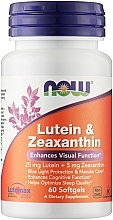 Dietary Supplement "Lutein & Zeaxanthin", softgels - Now Foods Lutein & Zeaxanthin Softgels — photo N3