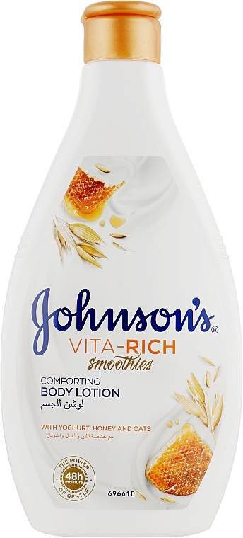 Comforting Body Lotion with Yoghurt, Oats and Honey - Johnson’s® Vita-rich Comforting Body Lotion — photo N2