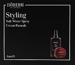 Set - Noberu Of Sweden Styling (hair/pomade/80 ml + hair/spray/200 ml) — photo N1