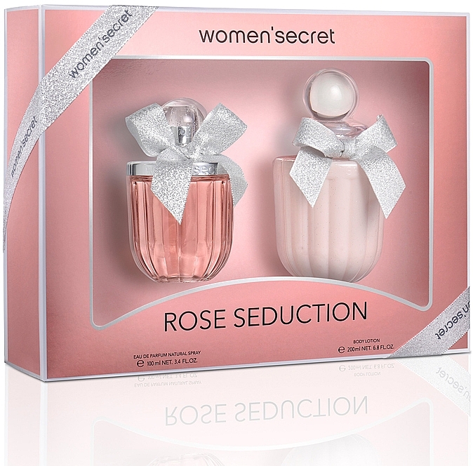Women Secret Rose Seduction - Set (edp/100ml + b/lot/200ml) — photo N1