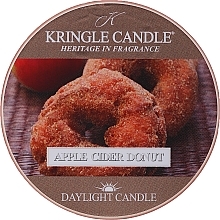 Fragrances, Perfumes, Cosmetics Tea Candle - Kringle Candle Apple Cider Donut Daylight