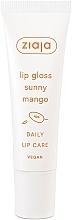 Fragrances, Perfumes, Cosmetics リップグロースバーム - Ziaja Lip Gloss Sunny Mango