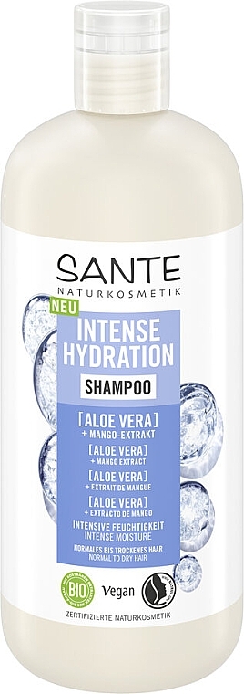 Moisturizing Aloe Bio Shampoo - Sante Intense Hydration Shampoo	 — photo N2