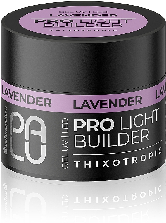 Builder Gel - Palu Pro Light Builder Gel Lavender — photo N1