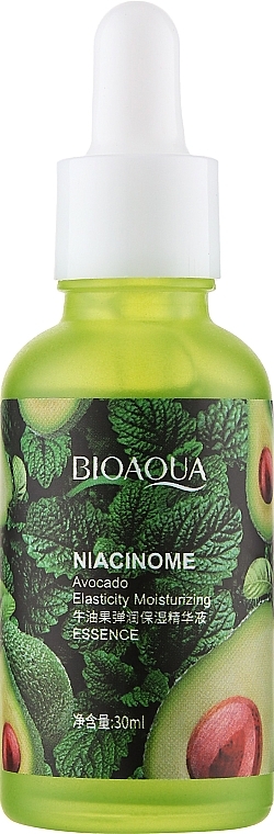 Lifting Essence with Nicotinamide & Avocado Extract - Bioaqua Niacinome Avocado Essence — photo N1