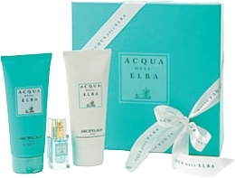 Fragrances, Perfumes, Cosmetics Acqua Dell Elba Arcipelago Women - Set (edp/mini/15ml + b/cr/200ml+ sh/gel/200ml)