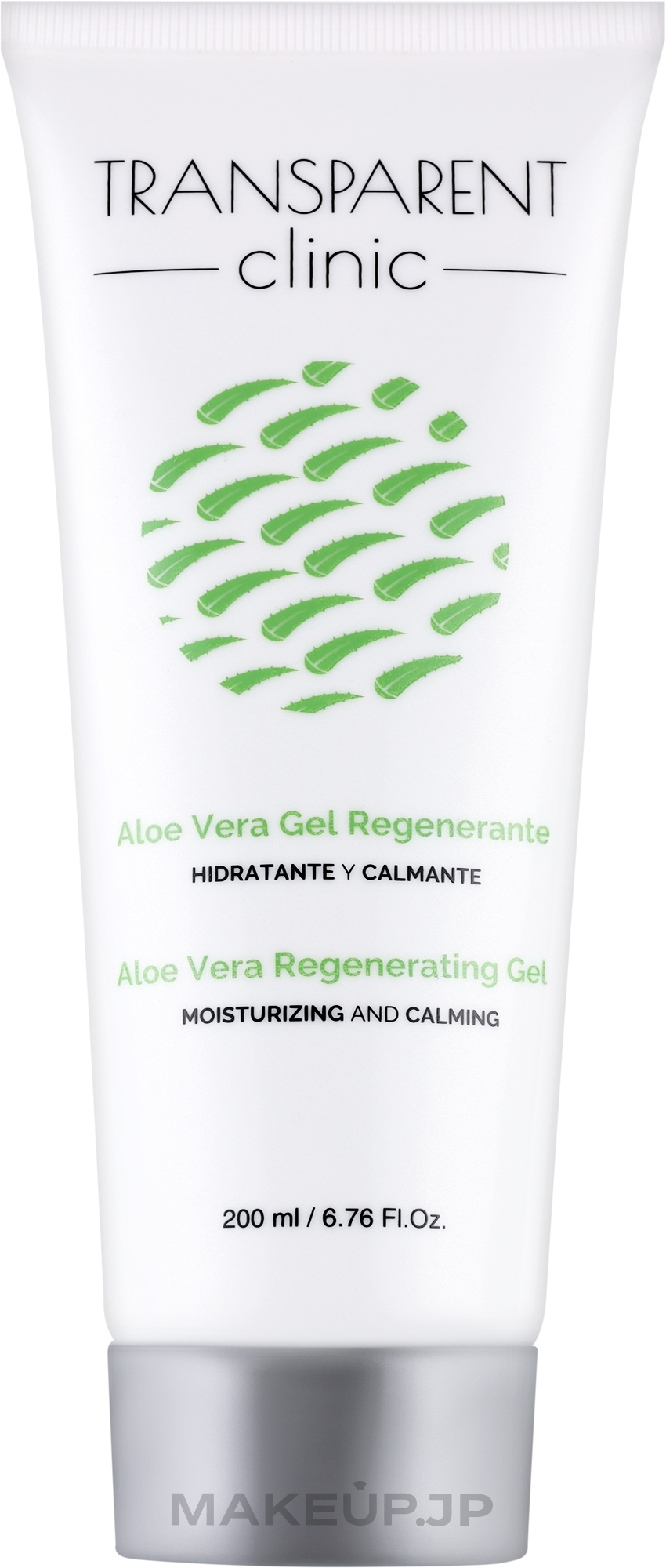 Body Gel - Transparent Clinic Aloe Vera Regeneranting Gel — photo 200 ml