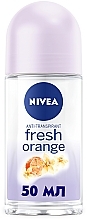 Roll-On Deodorant Antiperspirant "Fresh Orange" - Nivea Anti-transpirant Fresh Orange — photo N1