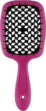 Fragrances, Perfumes, Cosmetics Hair Brush 72SP226, black teeth, pink - Janeke SuperBrush Vented Brush Pink