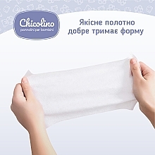 Baby Wet Wipes from the First Day of Life, 60 pcs - Chicolino — photo N3