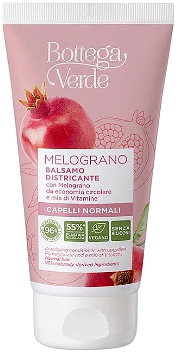 Detangling Pomegranate Conditioner - Bottega Verde Detangling Conditioner with Pomegranate — photo N1