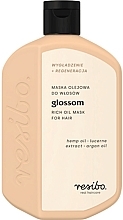 Fragrances, Perfumes, Cosmetics Hair Mask - Resibo Glossom Rich Oil Mask For Hair