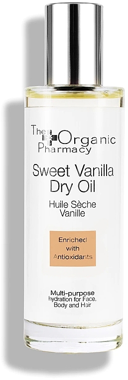 Sweet Vanilla Face, Body and Hair Dry Oil  - The Organic Pharmacy Sweet Vanilla Dry Oil — photo N11