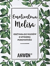 Conditioner for High Porosity Hair - Anwen Emolientowa Melisa (sample) — photo N1