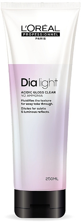 Clear Acidic Toner - L'Oreal Professionnel Dialight Acidic Gloss Clear — photo N11