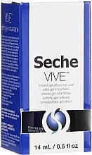 Gel Polish Top Coat - Seche Vive Instant Gel Effect Top Coat  — photo N1