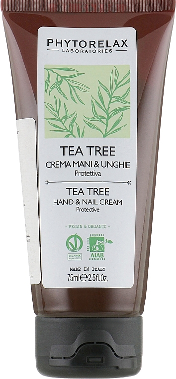 Hand Cream - Phytorelax Laboratories Tea Tree Hand Cream — photo N7