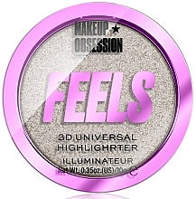 Fragrances, Perfumes, Cosmetics Highlighter - Makeup Obsession Feels 3D Universal Highlighter