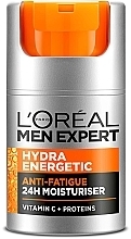 Moisturizing Lotion - L'Oreal Paris Men Expert Hydra Energetic Daily Anti-Fatigue Moisturising Lotion — photo N1