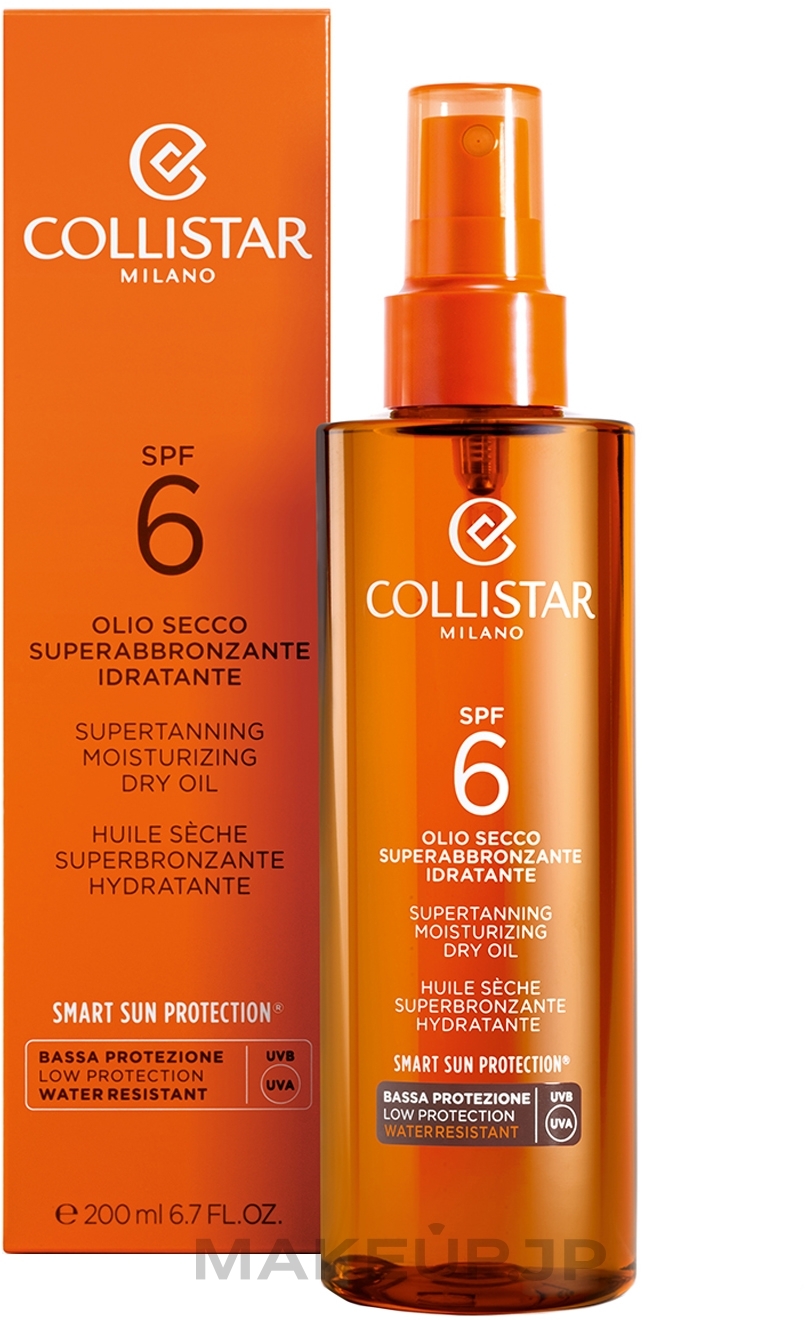 Intensive Tanning Dry Oil - Collistar Supertanning Moisturizing Dry Oil SPF6 200ml — photo 200 ml