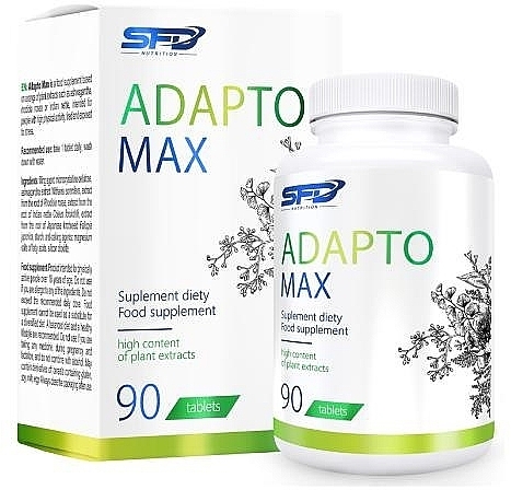 Stress Complex Food Supplement - SFD Nutrition Adapto Max — photo N1