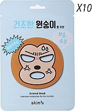 Face Sheet Mask - Skin79 Animal Mask For Dry Monkey — photo N5