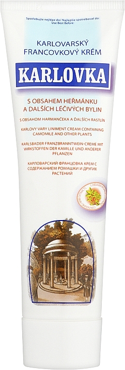 Natural Menthol Body Cream - Vridlo Karlovarska Kosmetika Karlovka — photo N1