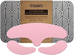 Reusable Silicone Pads and Mask Set - Mohani Eye Pads and Forehead Mask — photo N1