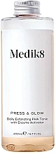 Fragrances, Perfumes, Cosmetics Face Tonic - Medik8 Press & Glow Daily Exfoliating PHA Tonic With Enzyme Activator Refill