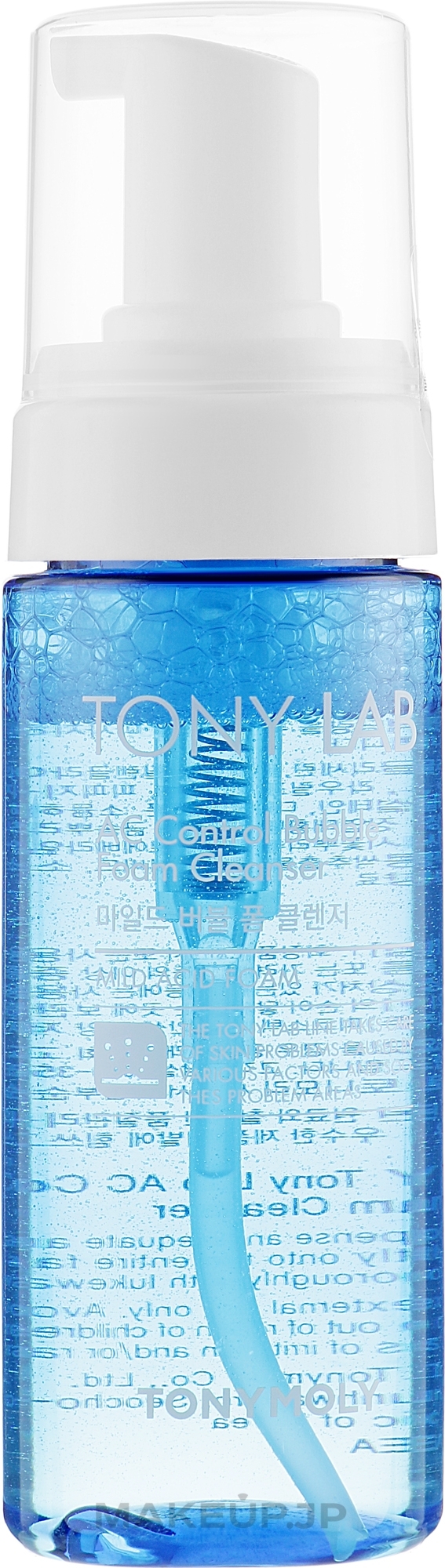 Mousse Foam for Problem Skin - Tony Moly Tony Lab AC Control Bubble Foam Cleanser — photo 150 ml