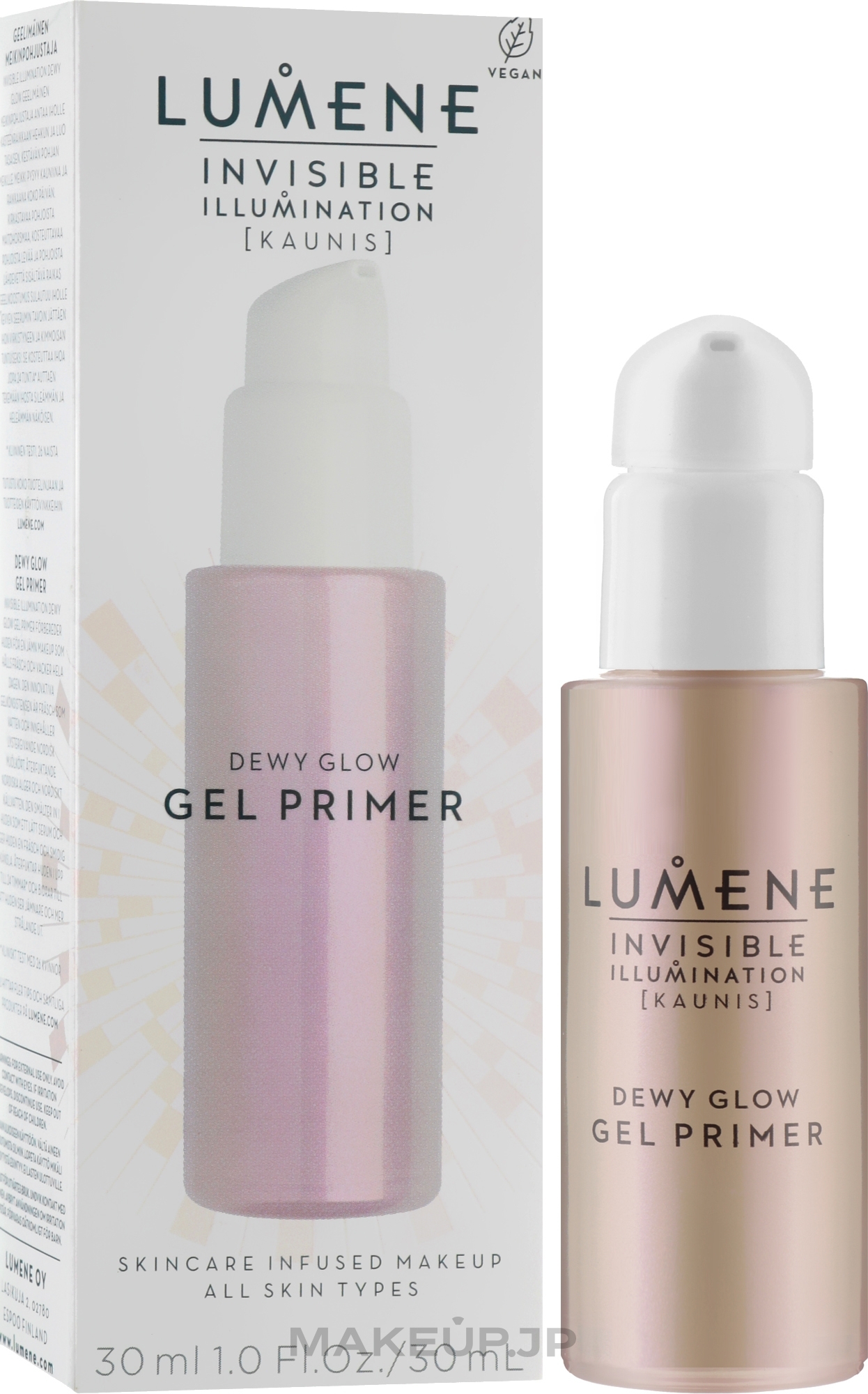 Primer - Lumene Invisible Illumination Dewy Glow Gel Primer — photo 30 ml