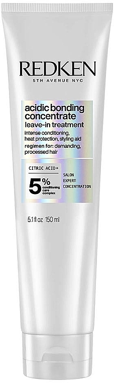 Thermal Protective Intensive Care Cream for Chemically Treated Hair - Redken Acidic Bonding Concentrate Leave-in Treatment — photo N1