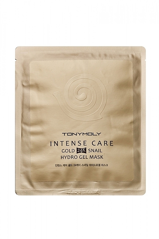 Gold Snail Hydro Gel Mask - Tony Moly Intense Care Gold 24K Snail Hydro Gel Mask — photo N1