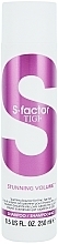 Fragrances, Perfumes, Cosmetics Volume Hair Shampoo - Tigi S Factor Stunning Volume Shampoo