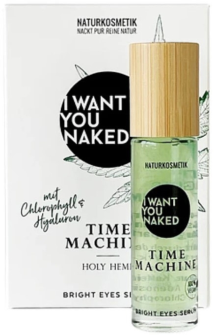 Brightening Eye Serum - I Want You Naked The Time Machine Holy Hemp Bright Eyes Serum — photo N1