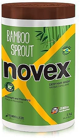 Hair Mask - Novex Bamboo Sprout Deep Conditioning Hair Mask — photo N1