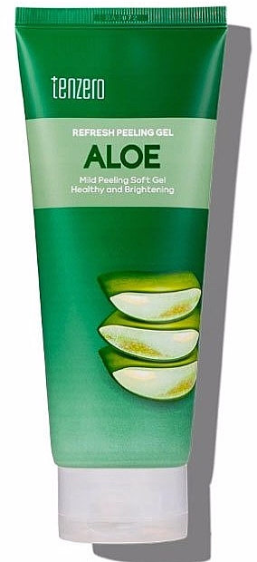 Face Peeling Gel with Aloe Vera Extract - Tenzero Refresh Peeling Gel Aloe — photo N3