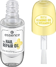 Nail Repair Oil - Essence The Nail Repair Oil With Avocado & Vitamin E — photo N2