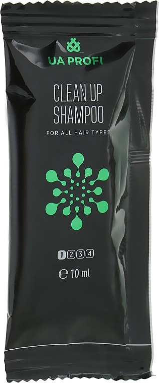 Deep Cleansing Shampoo for All Hair Types - UA Profi Clean Up Shampoo 1 Ph 7.0 (sample) — photo N1