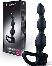 Fragrances, Perfumes, Cosmetics Prostate Massager without Electrical Stimulation, black - Mystim Big Bend-It! Without E-Stim Black