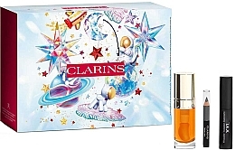 Fragrances, Perfumes, Cosmetics Set - Clarins (lip/oil/7ml + mask/3ml + eye/pencil/0.39g)