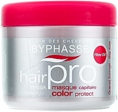 Protection Hair Mask for Color-Treated Hair - Byphasse Hair Pro Mask Color Protect — photo N1