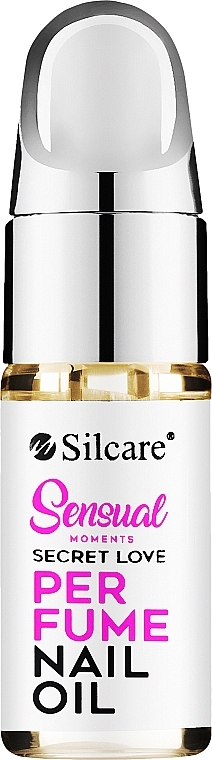 Scented Cuticle Oil "Secret Love" - Silcare Perfumed Cuticle and Nail Oil  — photo N1