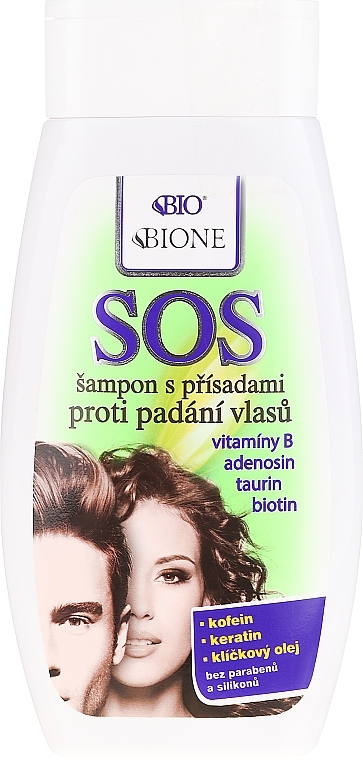 Bione Cosmetics - SOS Shampoo with Anti-Loss Ingredients — photo N1