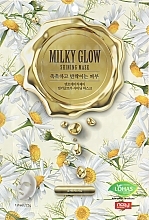 Brightening Milk Sheet Mask - NOHJ Milky Glow Mask Pack Shining — photo N7